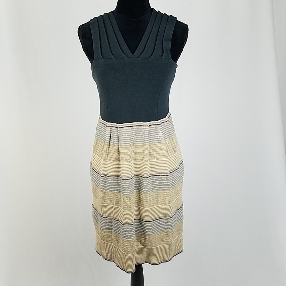 Anthro Knitted & Knotted‎ women S wool blend dress